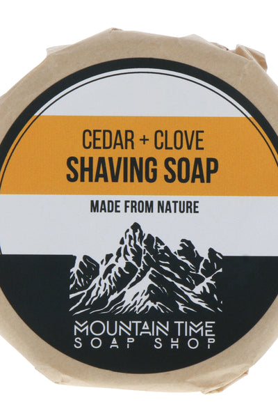 Cedar + Clove Shave Soap