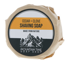 Cedar + Clove Shave Soap