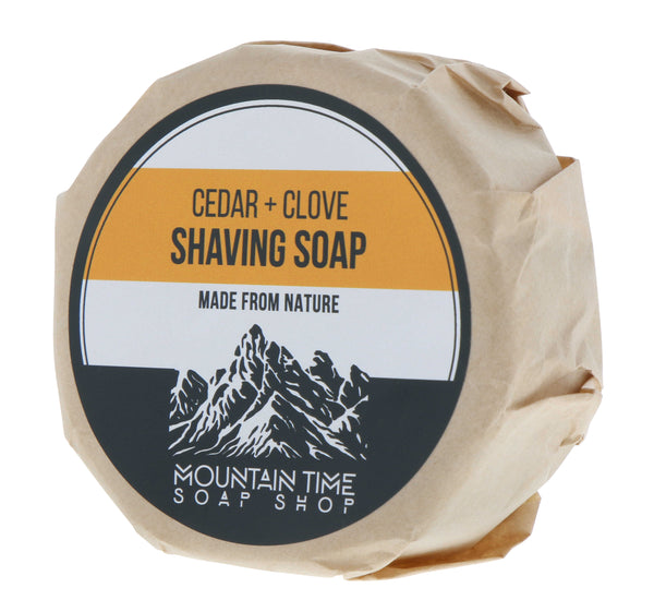 Cedar + Clove Shave Soap