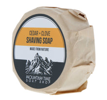 Cedar + Clove Shave Soap