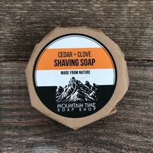 Cedar + Clove Shave Soap