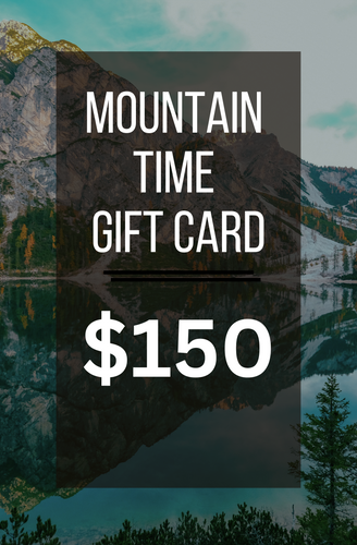 mountain time gift card $150