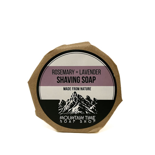 Rosemary + Lavender Shave Soap