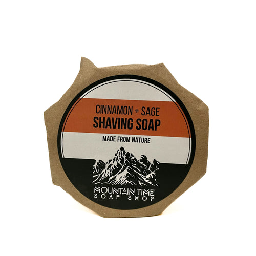 Cinnamon + Sage Shave Soap