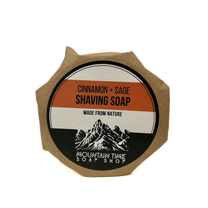 Cinnamon + Sage Shave Soap