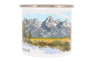 Grand Teton Stainless Steel Camp Mug