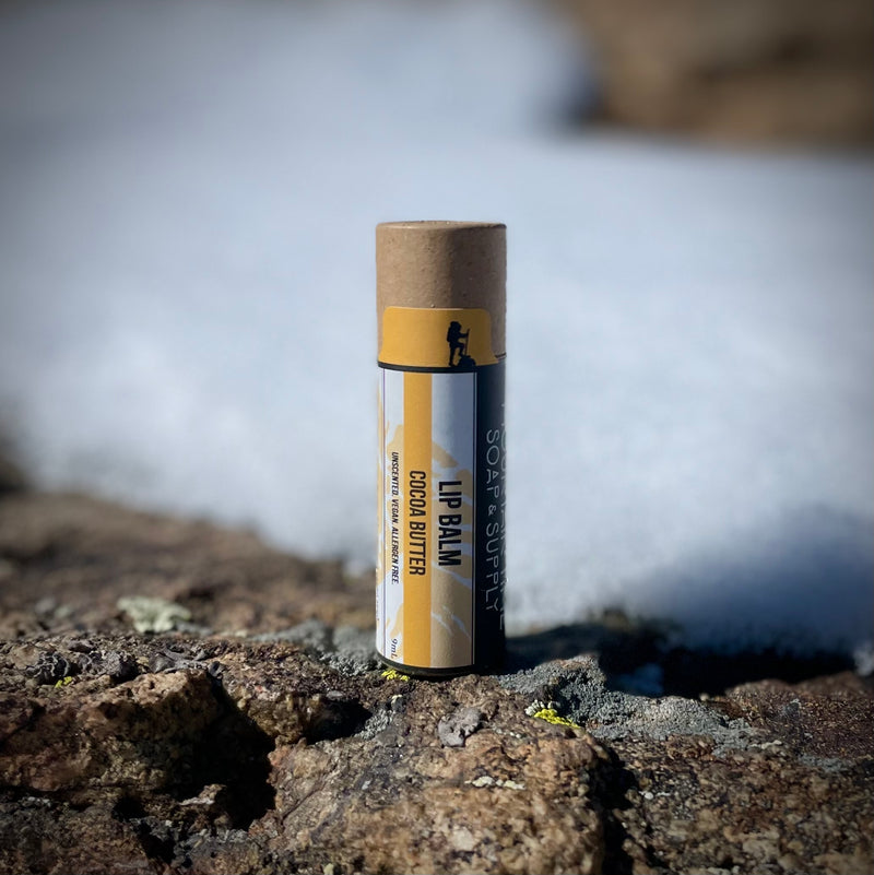 Cocoa Butter Lip Balm - VEGAN – Mountain Time Soap